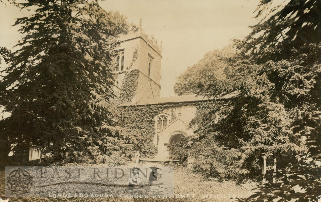 All Saints Church from south east, Londesborough 1900