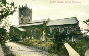 All Saints Church from south east, Market Weighton 1910