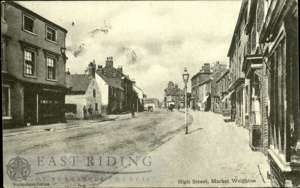 High Street from south east, Market Weighton 1904