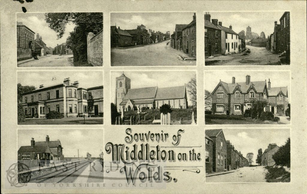 8 small views, Middleton-on-the-Wolds 1908