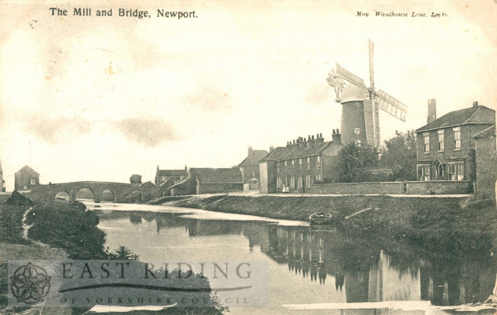 mill and bridge, Newport 1904