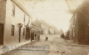 Main Street from west, North Frodingham  1900