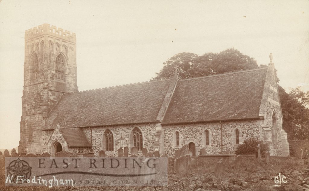 St Elgin’s Church from south east, North Frodingham  1910