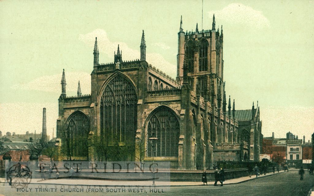 Holy Trinity Church from north east, Hull 1907