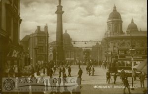 Monument Bridge from east, Hull 1910