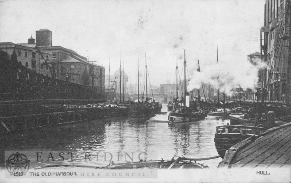 River Hull, Queen’s Dock, Hull 1905