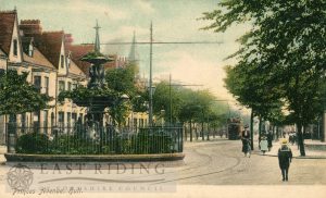 Princess Avenue, north end, from north east, Hull 1900s