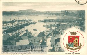 Harbour from castle, Scarborough 1906