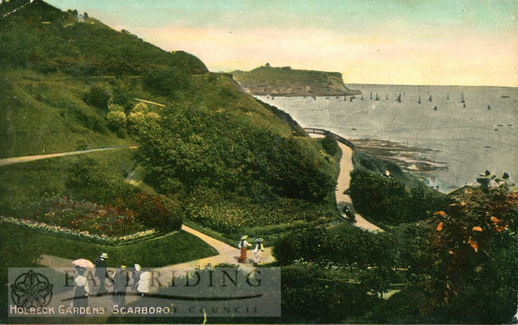 Holbeck Gardens, South Cliff, Scarborough 1910