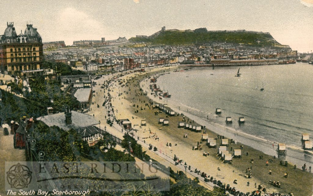 South Bay from south, Scarborough 1900s