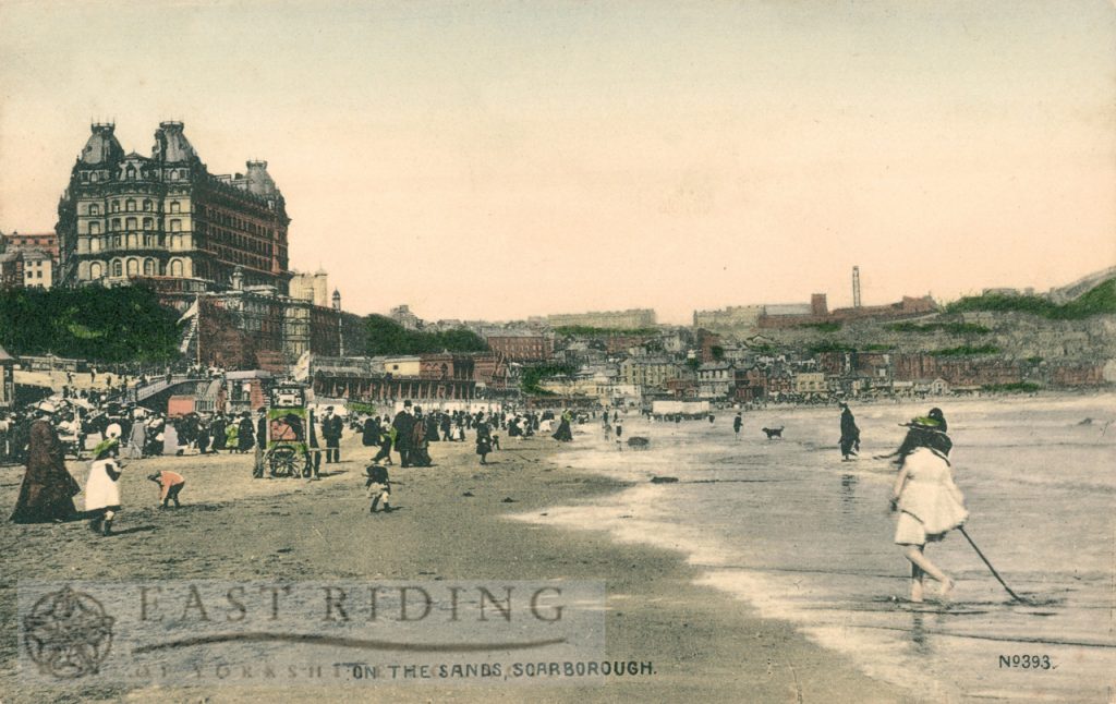 South Bay and sands from south, Scarborough 1900s