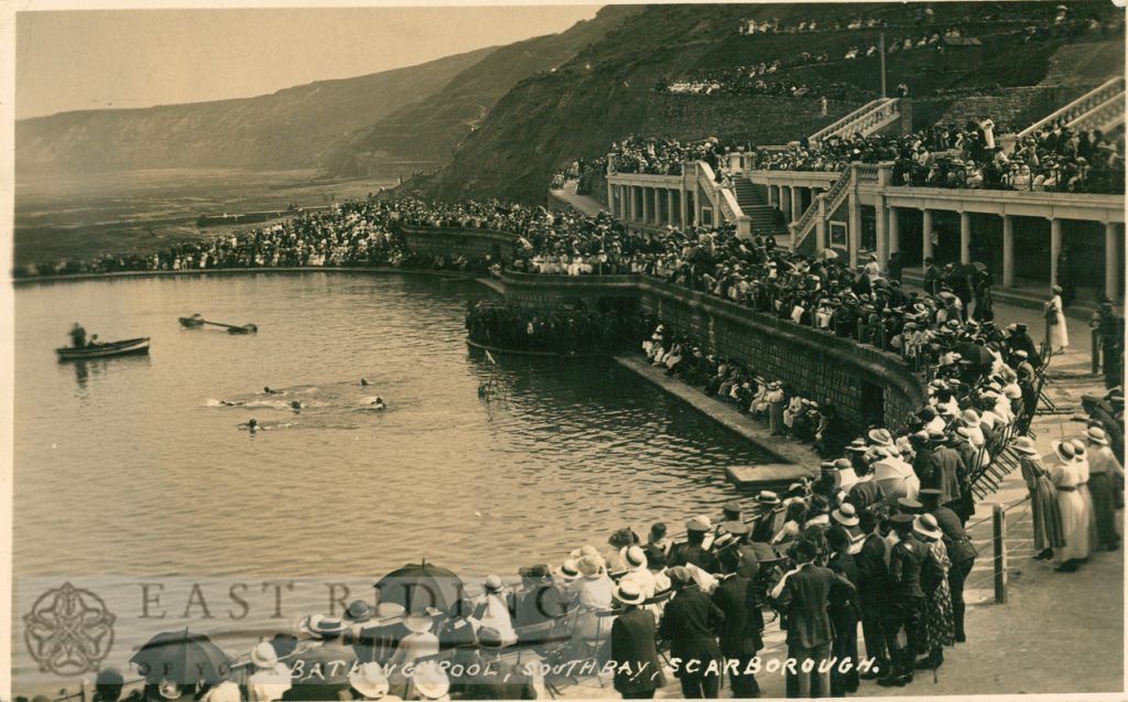 South Bay, bathing pool, Scarborough 1915