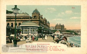 Spa Promenade from south, Scarborough 1900s