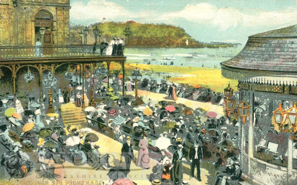 Spa Promenade and bandstand from south west, Scarborough 1905