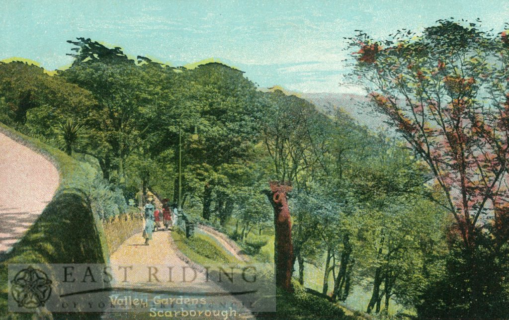 Ramsdale Valley gardens, Scarborough 1910