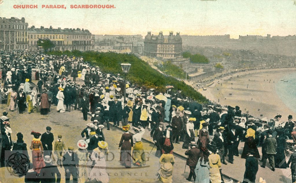 Esplanade, Church Parade, Scarborough 1913