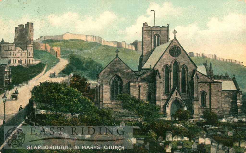 St Mary’s Church from north west, Scarborough 1909