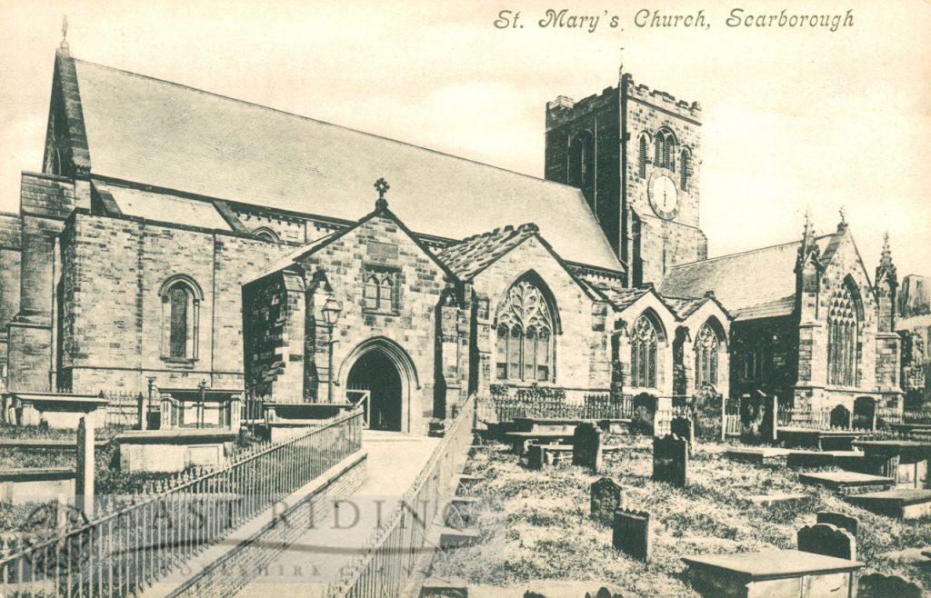 St Mary’s Church from south west, Scarborough 1910