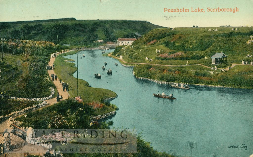 Peasholm Lake, Scarborough 1922