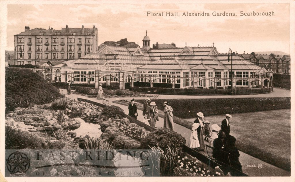 Floral Hall, Alexandra Gardens, Scarborough 1918