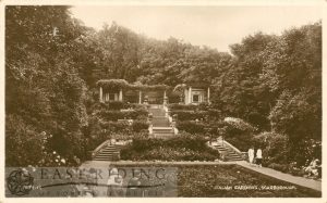 Italian Gardens, Scarborough 1926