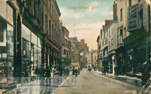 Coney Street from south east, York 1906