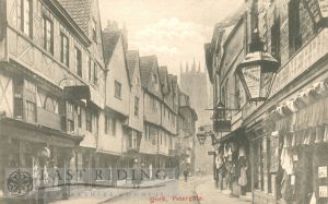 Low Petergate from south east, York 1900